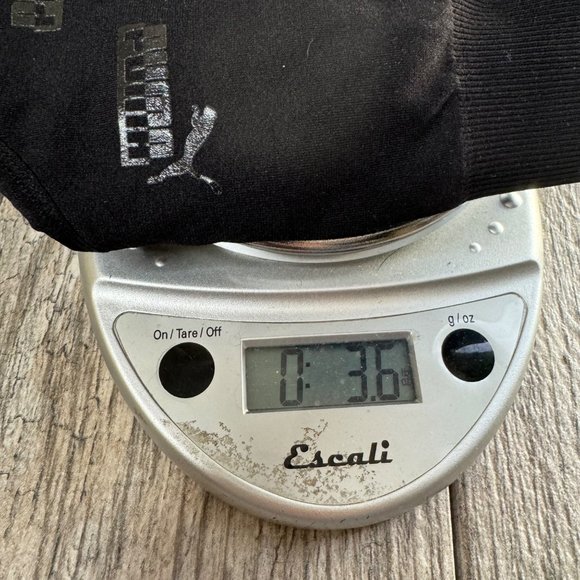 PUMA Support Sports Bra Logo Allover Black Size L - Picture 8 of 8